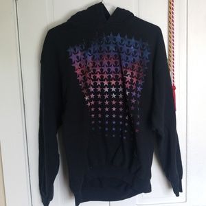 black pullover with logo